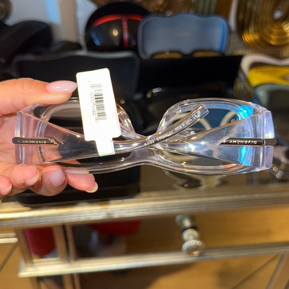 Givenchy Clear metallic Glasses